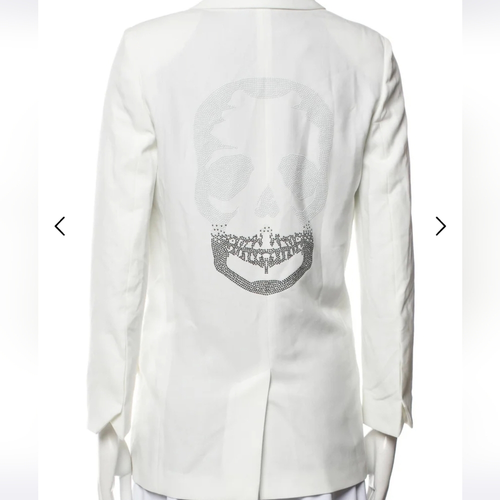 Zadig & Voltaire Skull Embellished Blazer XS Size 2